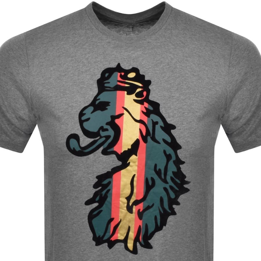 Alternative Image for ProductLuke 1977 Strion Short Sleeved T Shirt Grey2